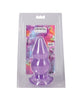 Cargue la imagen en el visor de la galería, Tapón anal doble Pop 6 de cristalitos Doc Johnson Crystal Jellies, morado
