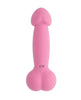 Cargue la imagen en el visor de la galería, Vibrador rosa Selopa A Bit Nutty, flexible, con cabeza en forma de corona, bolas y base fálica
