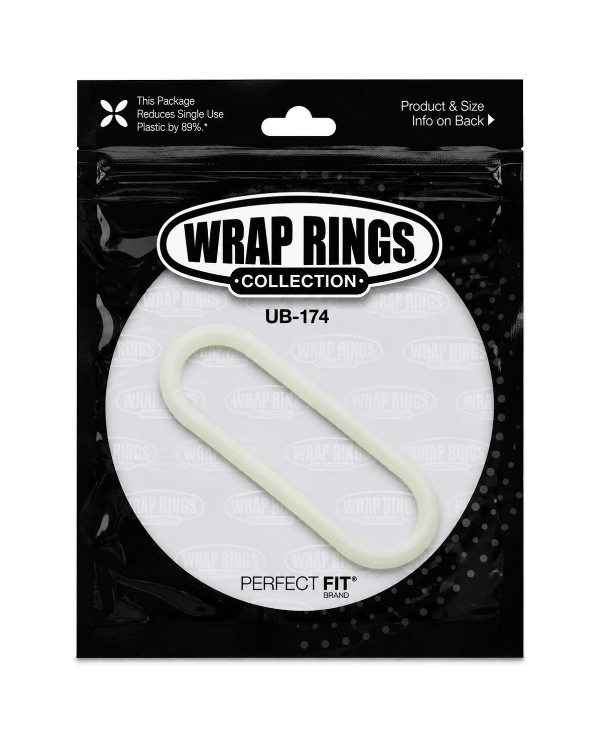 Perfect Fit Hefty Wrap Ring 12 Inch Silicone Glow In The Dark