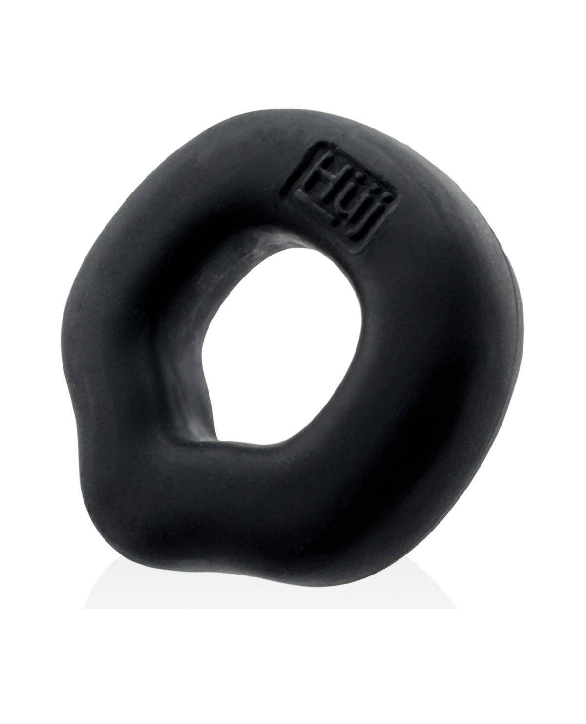 Hunky Junk Fit Grips Ergo Penisringe, 2er-Pack, weiches Silikon, schwarz-rot
