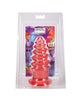 Carica l'immagine nel visualizzatore Galleria, Doc Johnson Crystal Jellies da 7 pollici rosa, plug anale twist con scanalature
