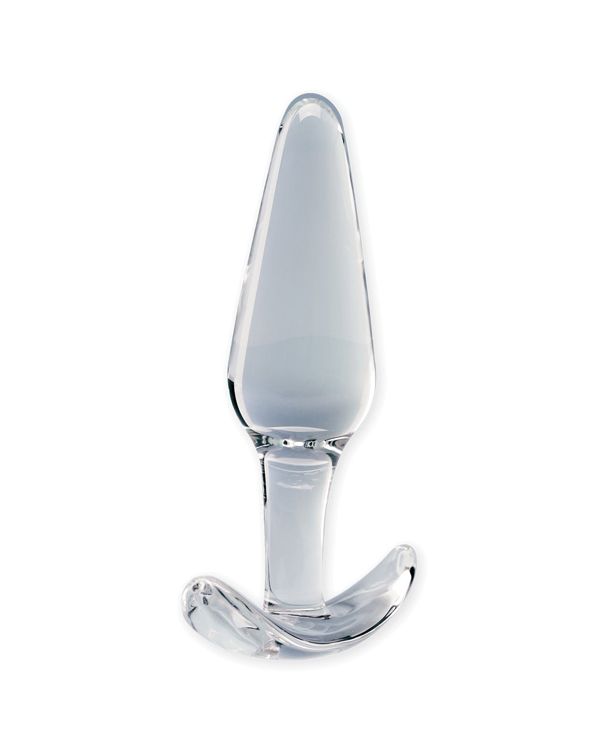 Plug anal de vidrio soplado a mano Utopian Floret, diseño esculpido de borosilicato
