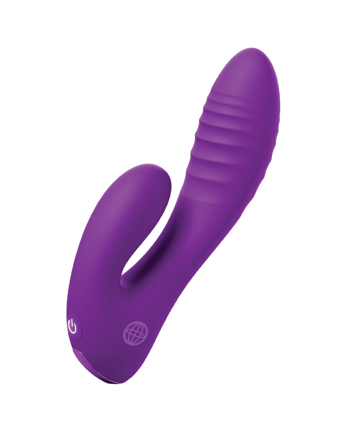 Fantasy For Her Secret Lover Purple Dual Motor Silicone Vibrator