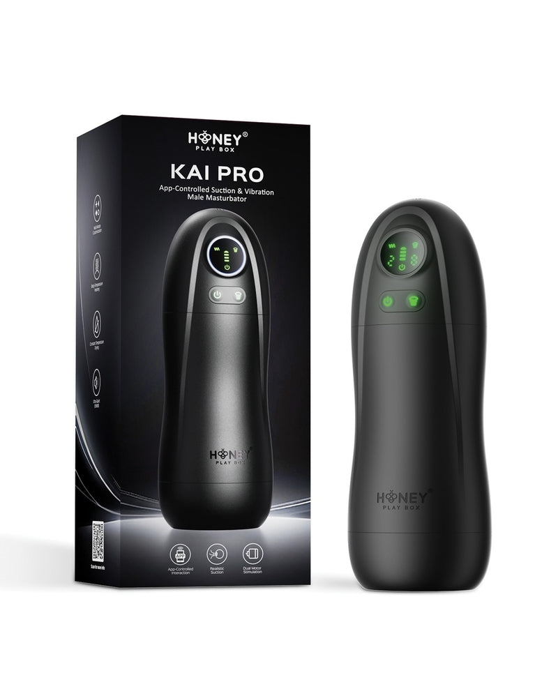 Load image into Gallery viewer, Kai Pro App Controlled Heating Sucking Male Masturbator
