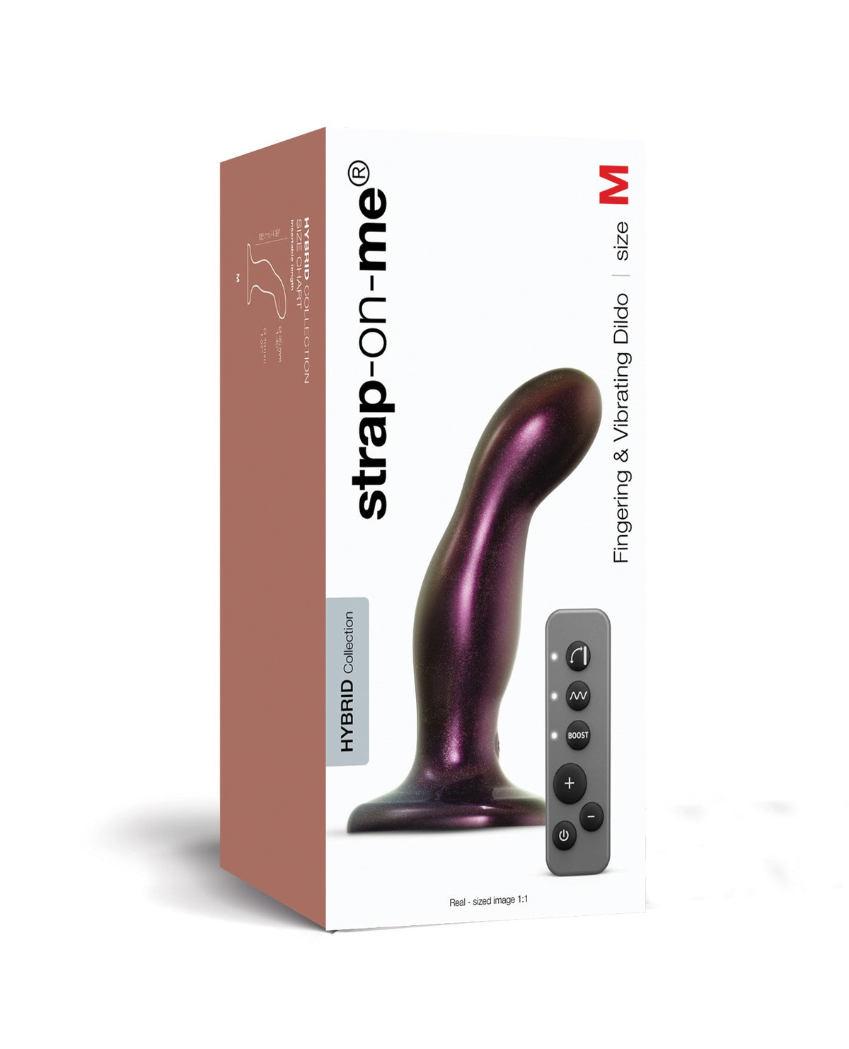 Thrusting Vibrating Strap On Dildo With Realistic Finger Motion