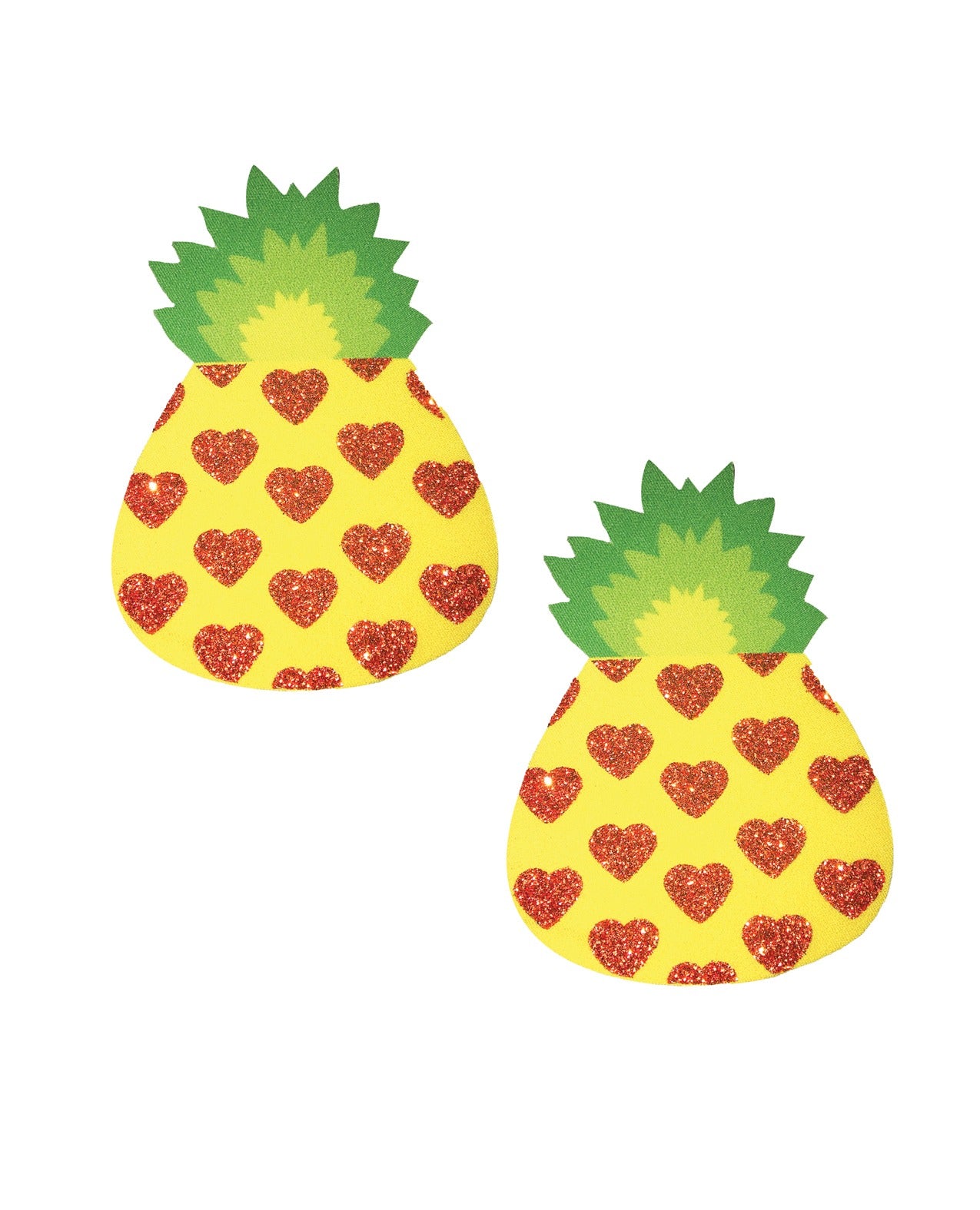 Neva Nude Glitter Pineapple Nipple Pasties One Size For Women