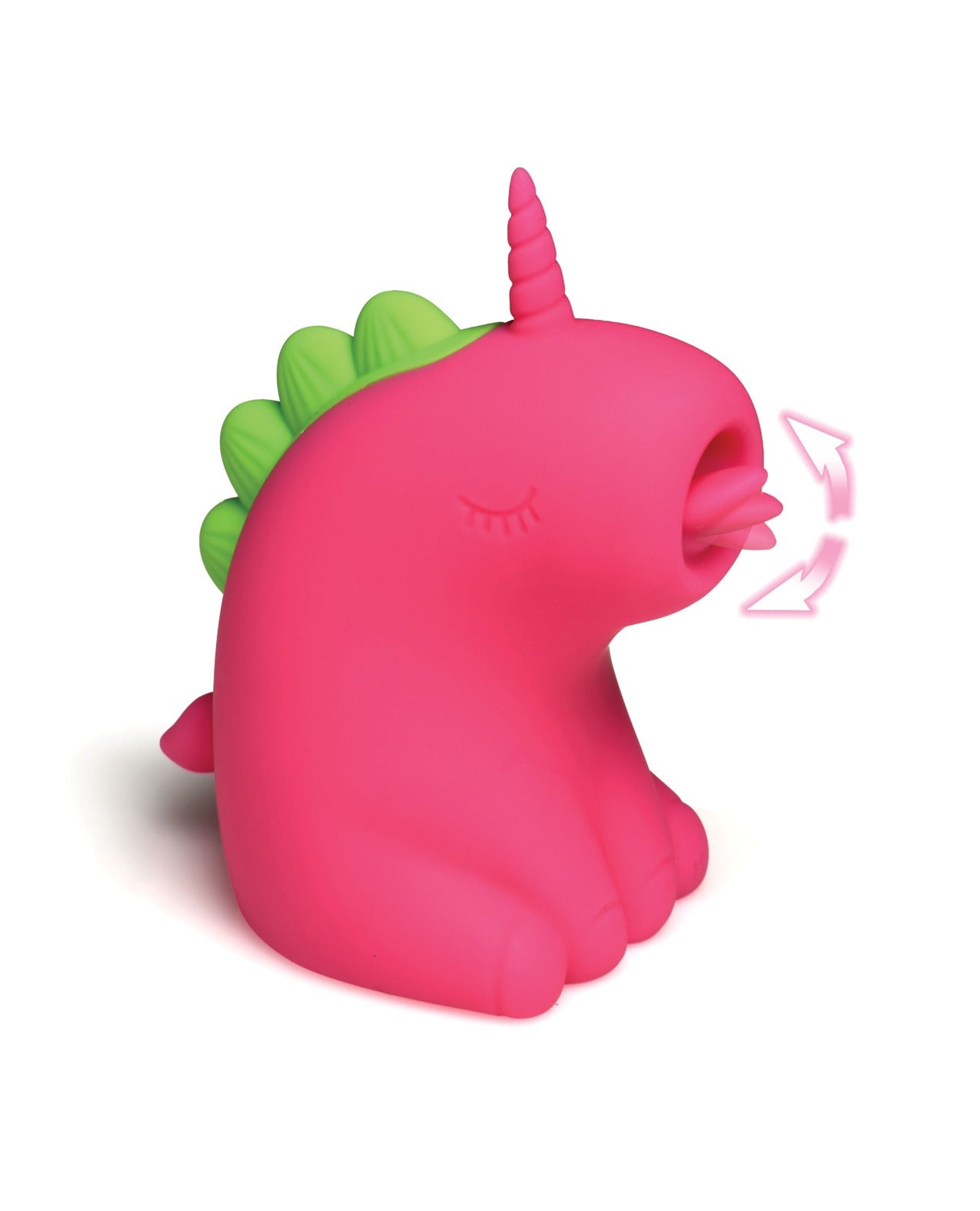 Vibrador de clítoris de silicona Creature Cuties Flicking, tres velocidades y siete patrones