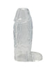 Afbeelding laden in Galerijviewer, TitanMen 6 Inch doorzichtige penisomhulling met balband voor omtrek en lengte
