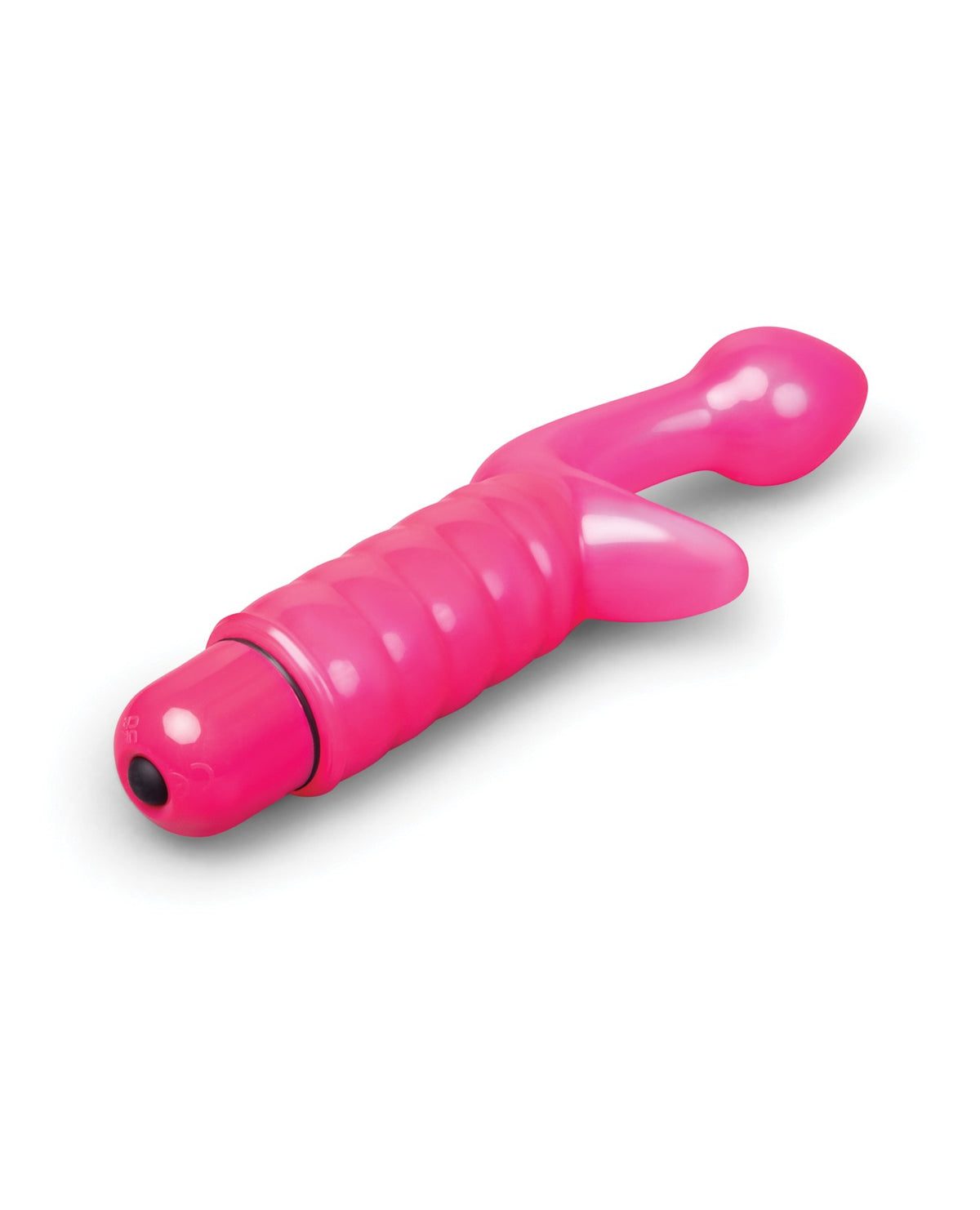 Waterproof Dual Action G Spot Vibrator With Clitoral Tickler