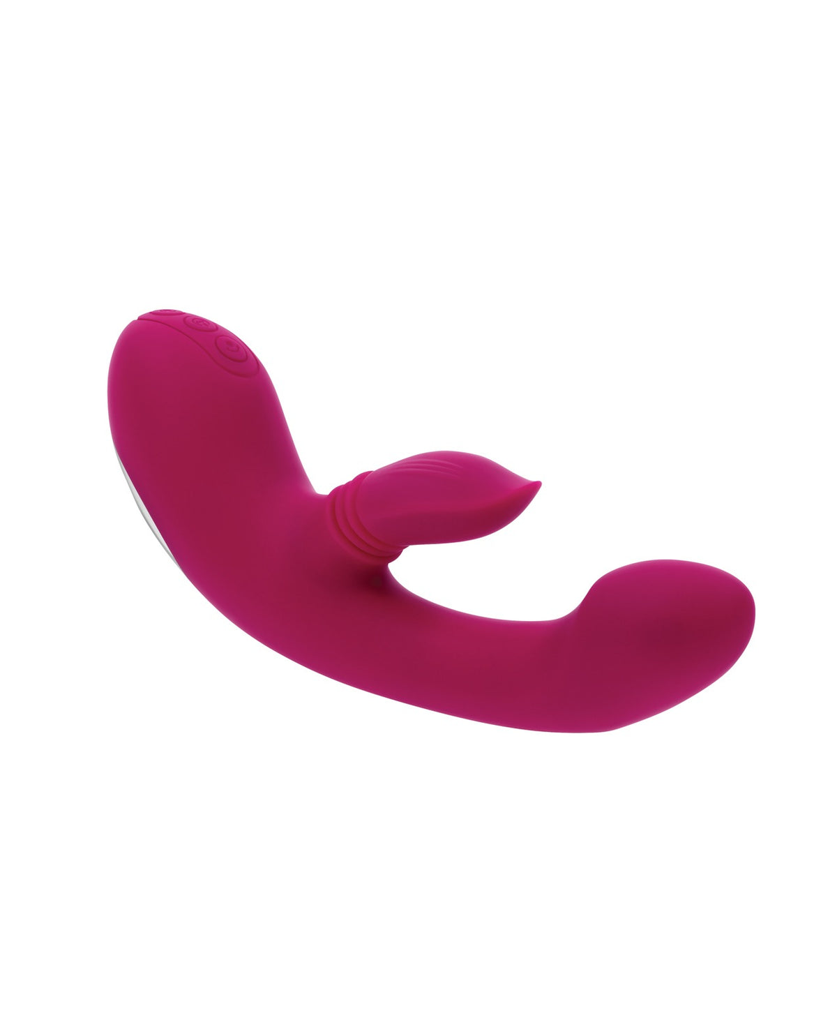 Evolved Gentle Persuasion Burgundy Clitoral Massager And Dual Vibrator