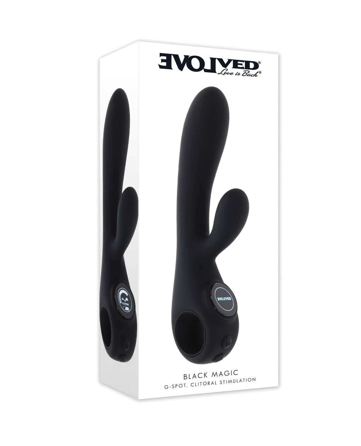 Evolved Black Magic Deep Rumble Stroker Adjustable Speeds Compact Design