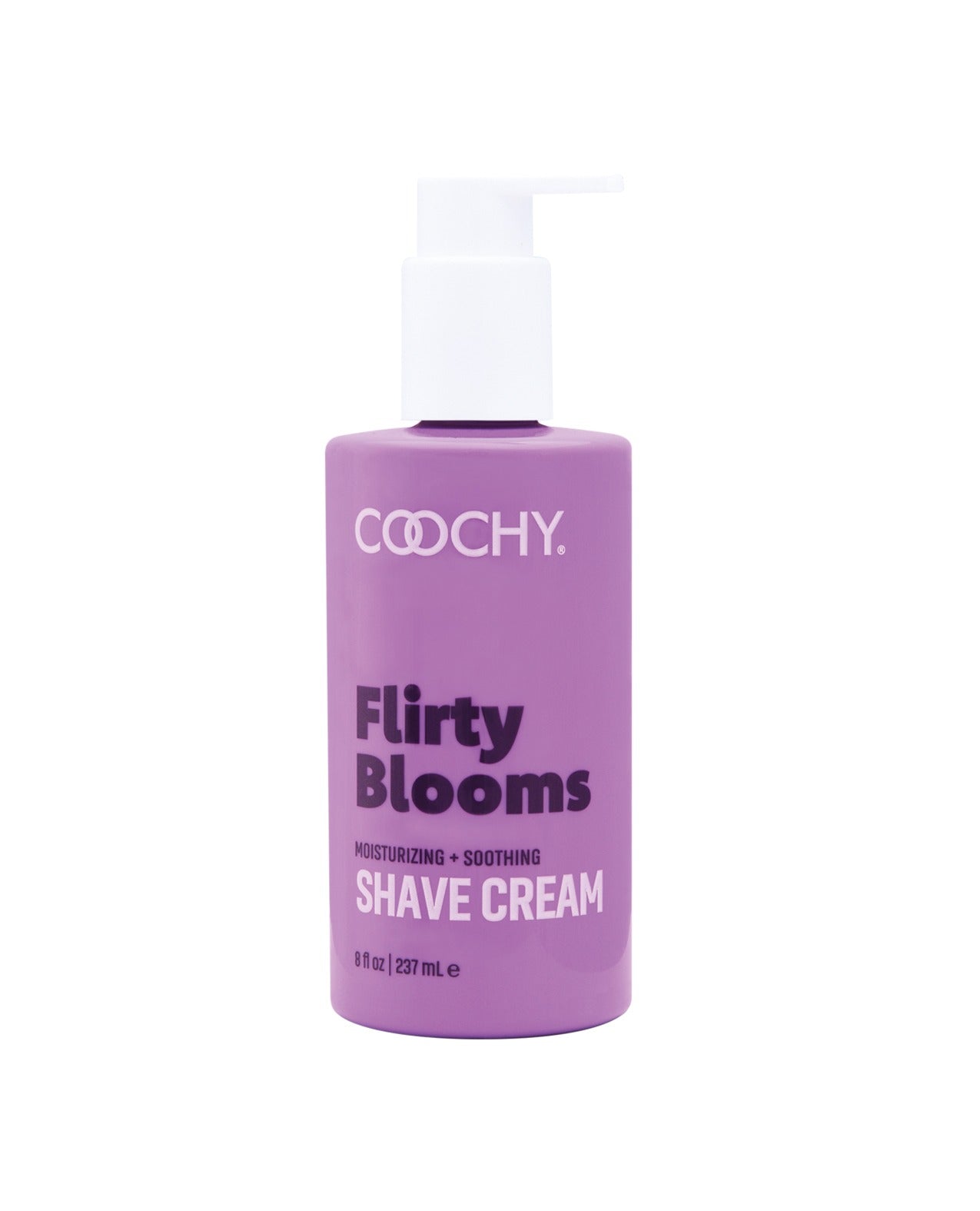 Crème à raser Coochy Flirty Blooms, 8 Oz, aux notes de chèvrefeuille et de miel
