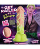 Load image into Gallery viewer, K Pop Idols Reiven Silicone Dildo With Balls Green Hair Tattoo Look
