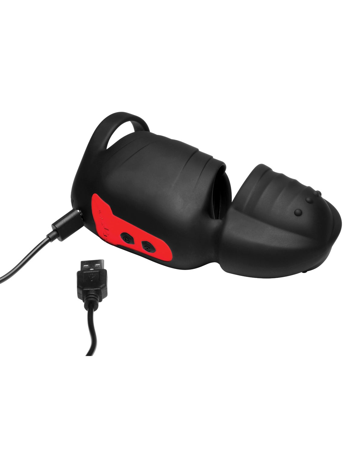 Masturbateur sans les mains Curve Toys Jock Advanced Gyro Vibe en silicone