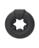 Load image into Gallery viewer, Alpha Liquid Silicone Beaded Cock Ring For Intimate Pleasure Black
