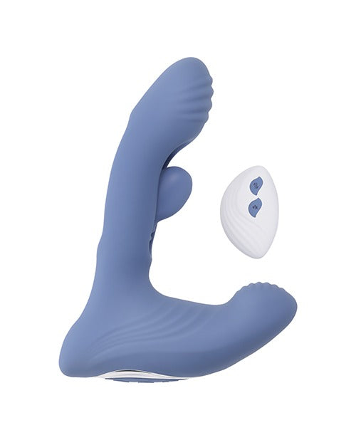 Gender X Flapjack Remote Control Vibrating Flapper Toy Blue