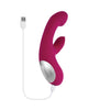 Load image into Gallery viewer, Evolved Gentle Persuasion Burgundy Clitoral Massager And Dual Vibrator
