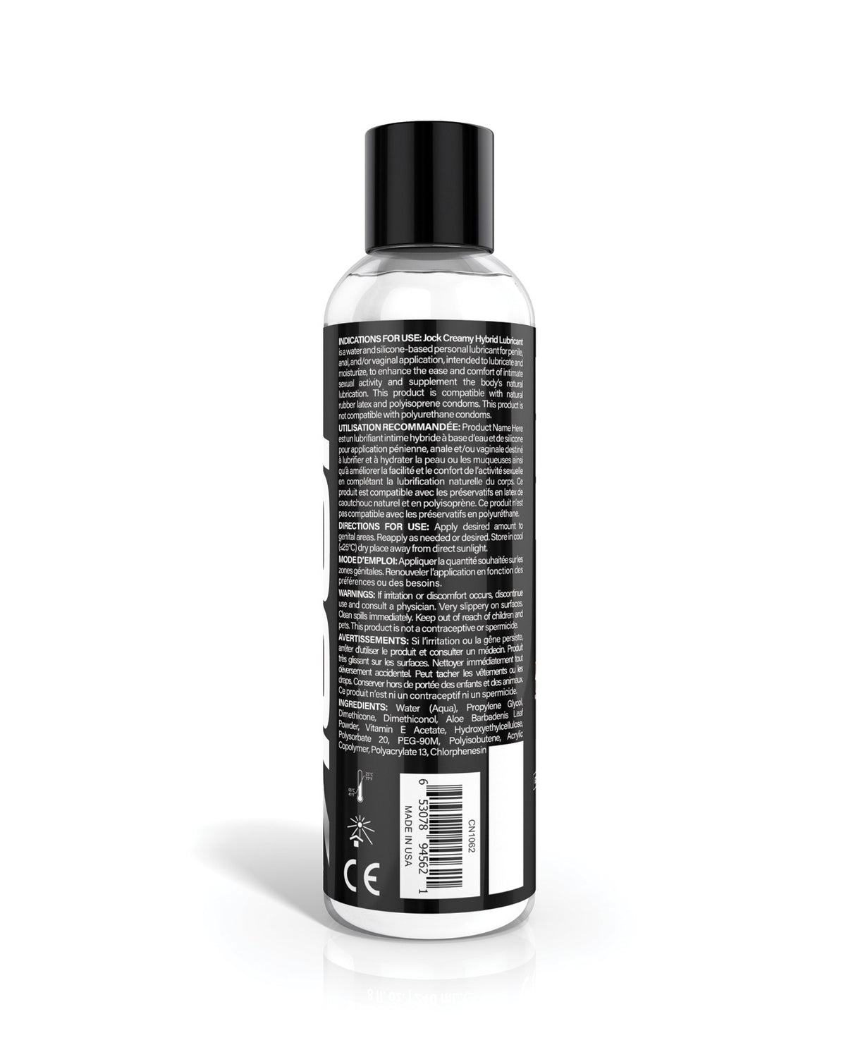 Curve Toys Jock Creamy Cum Hybrid Personal Lubricant For Adults