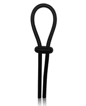 Load image into Gallery viewer, Rock Solid Lasso Single Adjustable Lock Black Silicone
