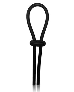 Rock Solid Lasso Lucchetto singolo regolabile in silicone nero