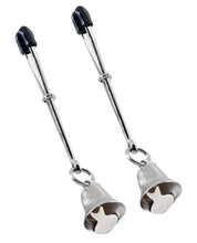 Load image into Gallery viewer, Spartacus Adjustable Nipple Clamps with Tinkle Bells
