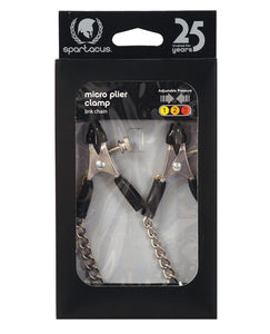 Extra Large Adjustable Nipple Clamps with Linking Chain for Enhanced Stimulation