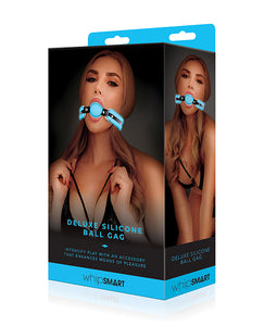 Glow in the Dark Silicone Ball Gag for Ultimate Bondage Play