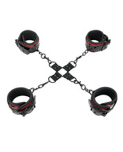 Load image into Gallery viewer, WhipSmart Heartbreaker Ultimate Bondage Set Black Red
