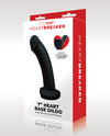 WhipSmart Sweetheart 7" Hjerteformet Dildo - Sort/Rød