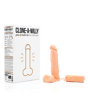 Carregue a imagem no visualizador da Galeria, Customizable Silicone Penis &amp; Balls Casting Kit - Light Skin Tone
