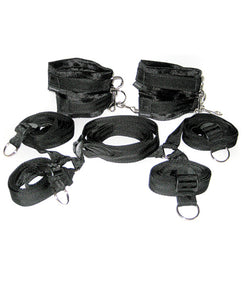 Unterbett-Restrainsystem für ultimativen Bondage-Spaß-Set