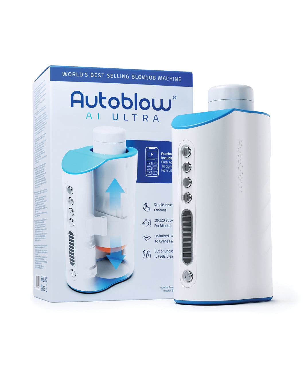 Autoblow AI Ultra Pleasure Device - Vit