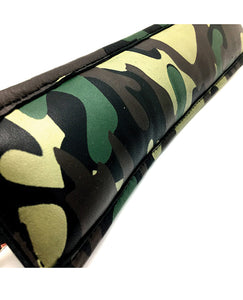 Camo Piped Leder Knöchelmanschetten mit abschließbarer Option Set