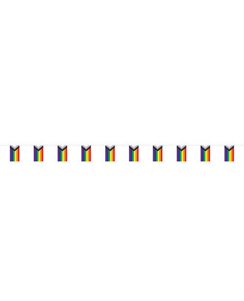 Rainbow Celebration Pennant Flag String