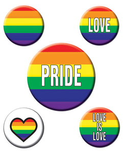 Pride Celebration Button Set