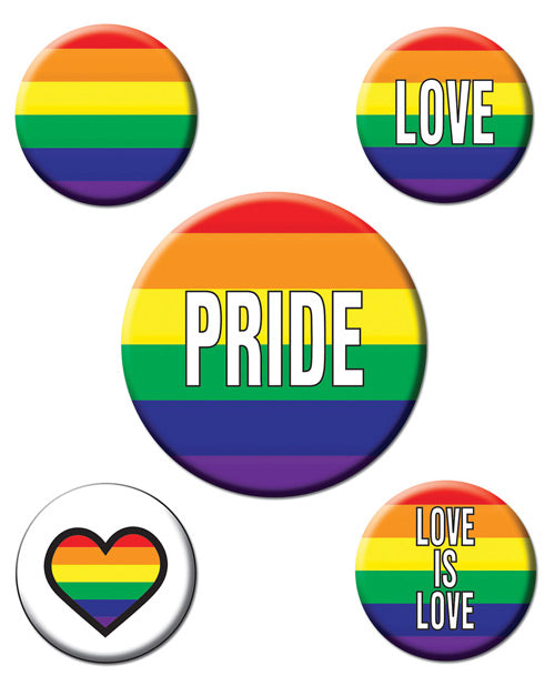 Pride Celebration Button Set