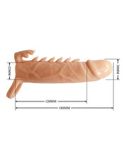 Load image into Gallery viewer, Pretty Love Emmitt 6.3&quot; Penis Sleeve - Ivory

