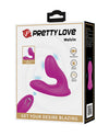 Pretty Love Melvin Estimulador Dual - Fucsia