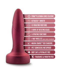 Blush Anal Adventures Matrix Atomic Plug - Vino Marciano