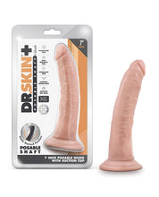 Load image into Gallery viewer, Chocolate Dr. Skin Plus 7&quot; Flexible Dildo
