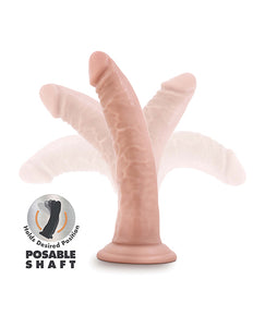 Chocolate Dr. Skin Plus 7" Flexible Dildo