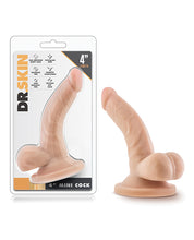 Bild in den Galerie-Viewer laden, Beige Dr. Skin 4&quot; Petite Pleasure Dildo
