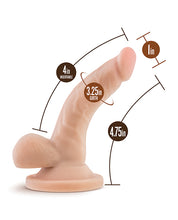 Indlæs billede i gallerifremviser, Beige Dr. Skin 4&quot; Petite Pleasure Dildo
