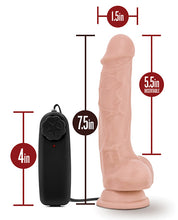 Load image into Gallery viewer, Vibrating Realistic Cock with Suction Base - Dr. Rob 6&quot;&quot; Pleasure Tool
