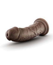 Carregue a imagem no visualizador da Galeria, Dildo Posável de Chocolate 8&quot; da Dr. Skin Plus - Design Realista Blush
