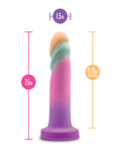 Carregue a imagem no visualizador da Galeria, Dildo de Silicone Sunrise Dreamscape - Delícia de Sherbet
