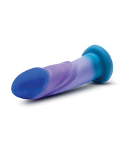 Carregue a imagem no visualizador da Galeria, Dildo de Silicone Azul Oceano Midnight Bliss - Coleção Avant
