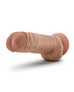 Mocha 10" Big Boy Realistic Dual Density Dildo with Suction Cup Base