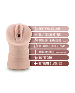 Ayumi Blissful Vibrating Stroker med Bullet - EnLust Edition