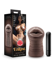 Load image into Gallery viewer, Krystal Bliss Vibrating Mouth Stroker - EnLust Series
